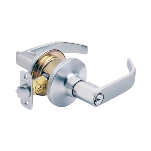 Lock Set, Dallas Series Leverset, Satin Nickel